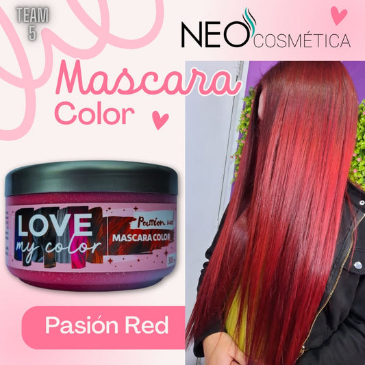 Tintura Orgánica LOVE MY COLOR - PASSION RED