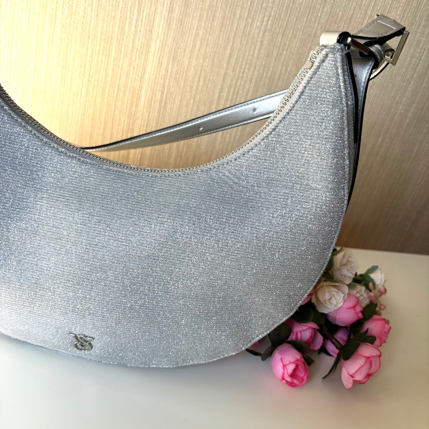 Crossbody Plateado