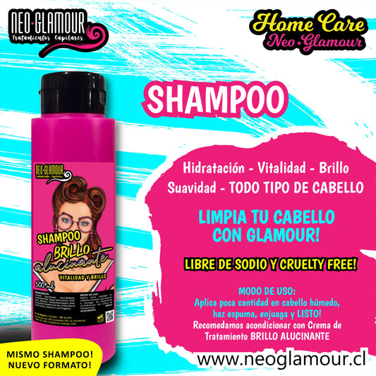 Shampoo Orgánico - Brillo Alucinante