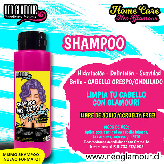 Shampoo Orgánico - Mis rizos rizados