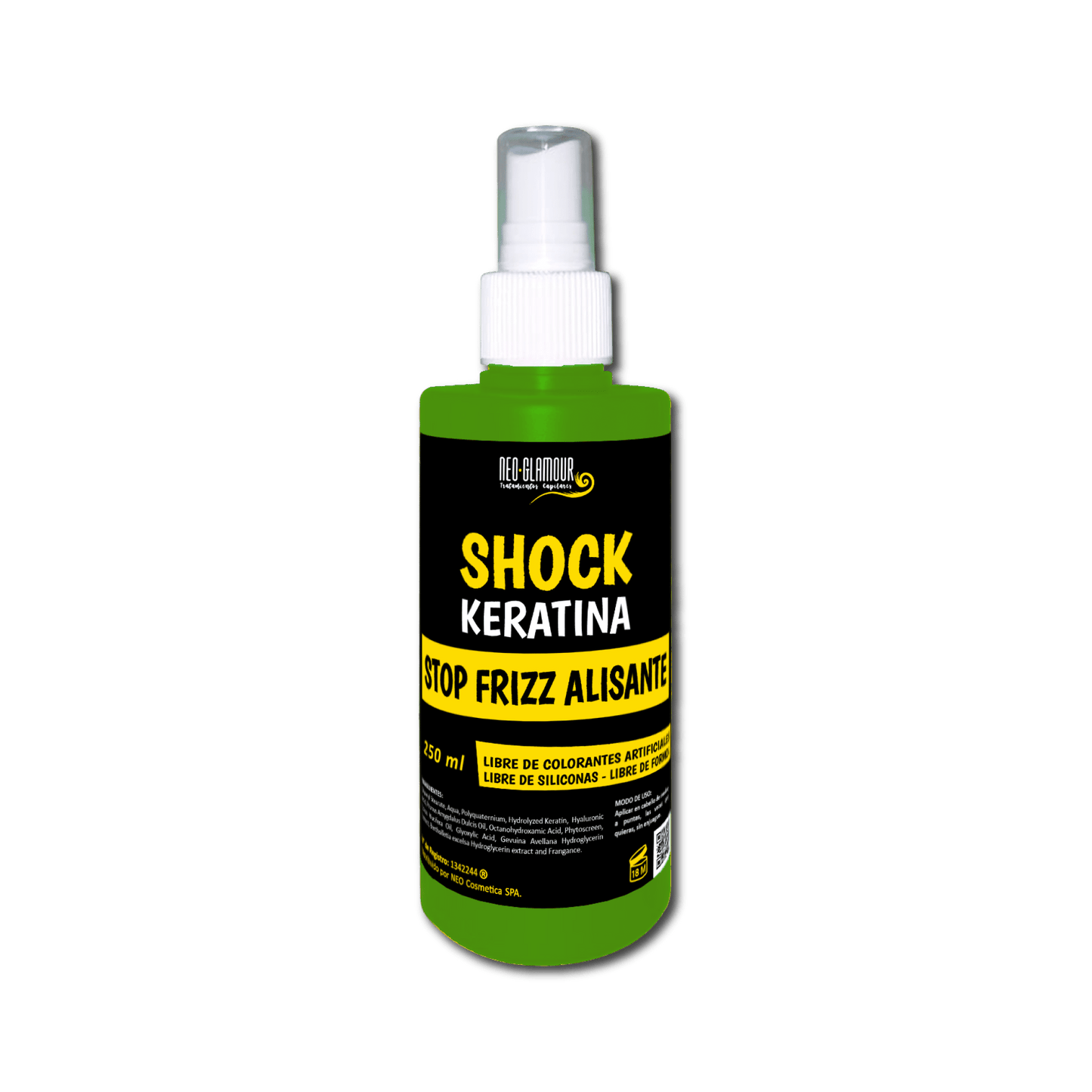 Shock de Keratina Stop Frizz Alisante