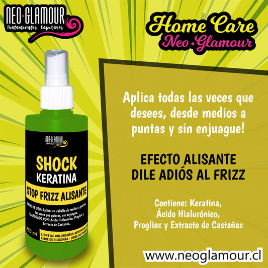 Shock de Keratina Stop Frizz Alisante