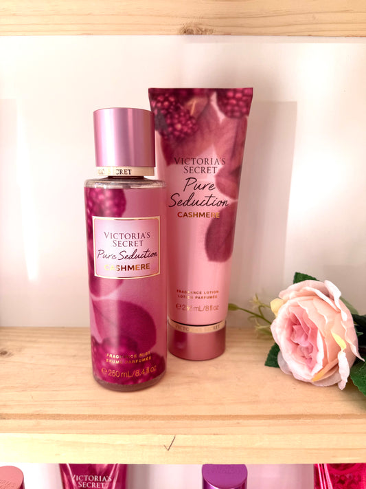 Pack Splash + Crema Pure Seduction Cashmere
