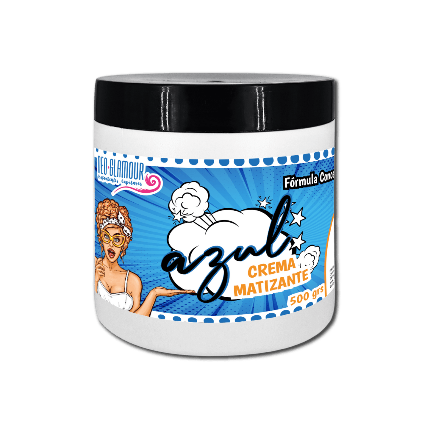 AZUL - Crema de Masaje Matizante 500GR