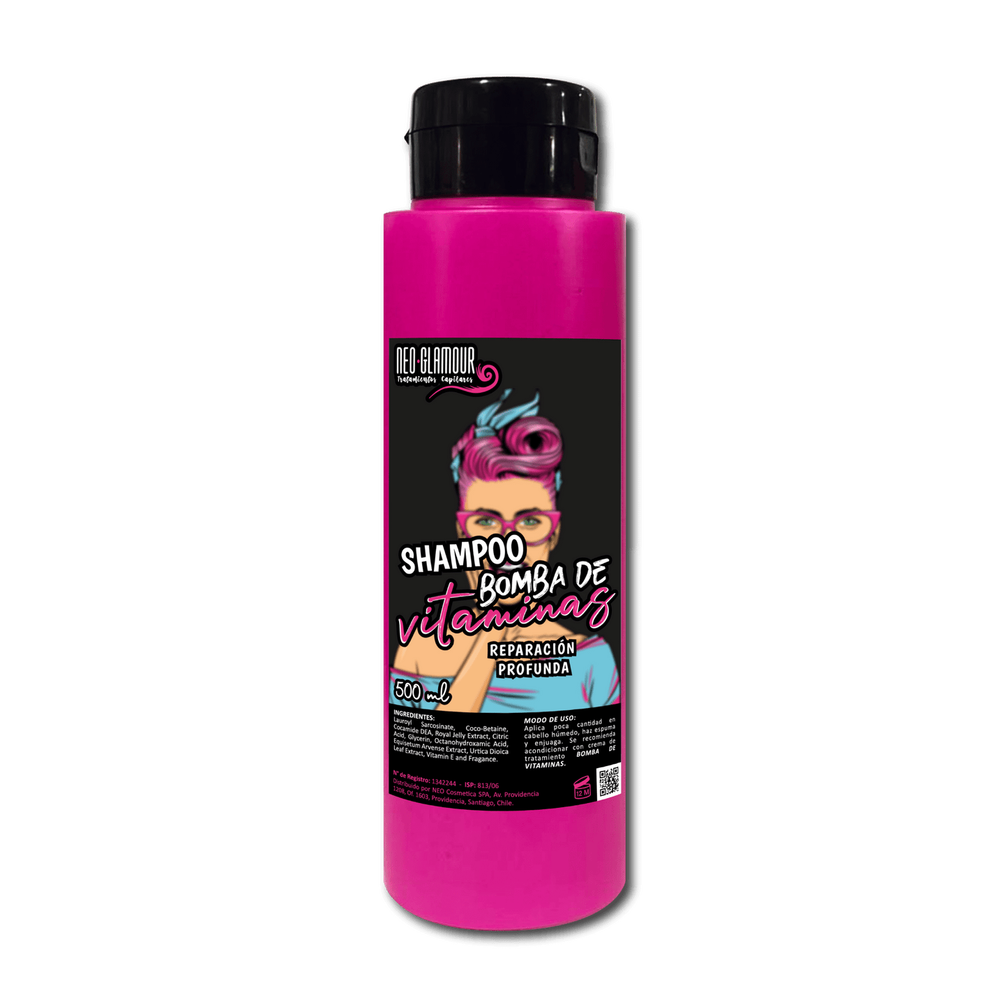 Shampoo Orgánico - Bomba de vitaminas