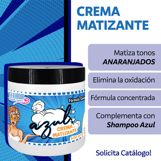 AZUL - Crema de Masaje Matizante 500GR