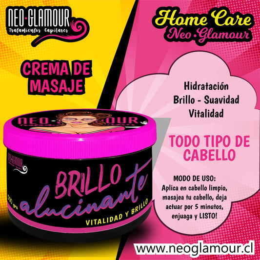 Crema de Masaje Brillo Alucinante