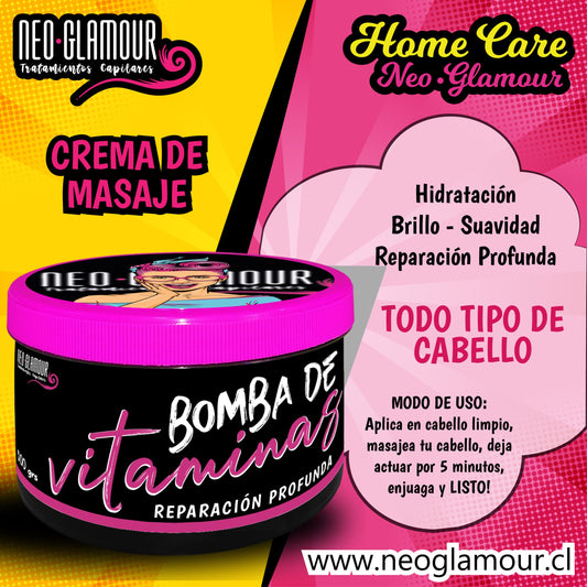 Crema de Masaje Bomba de vitaminas